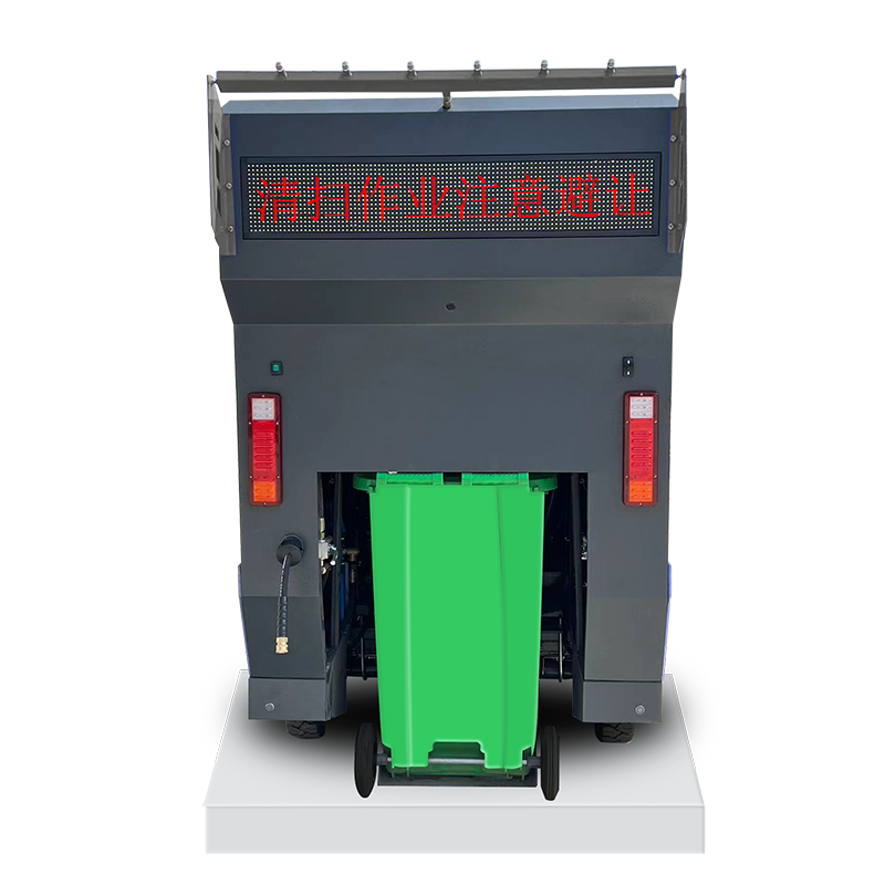 S24 Rear LED Screen with 1500w High Pressure Pump Ride-on Sweeper